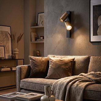 Светильник 30 см, Citilux AXEL CL512523R, черный-бронза