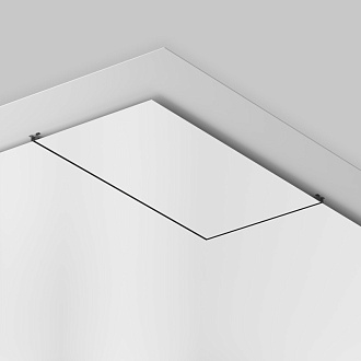Шинопровод 200 см встраиваемый для натяжного потолка Maytoni Busbar trunkings Exility TRX034-SCH-422B, черный