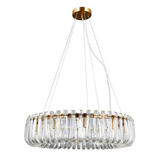 Подвесная люстра 60*16 см, 10*G9, 50W, Arte Lamp Mayotte A1071SP-10PB латунный