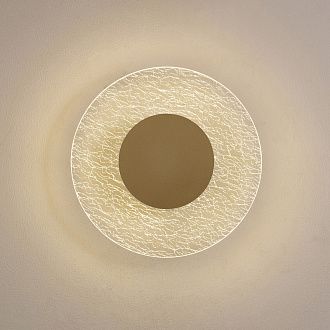 Бра 4,2*25*25 см, LED *  12W, 3000К Mantra Jewel 8073, золотой