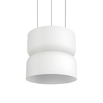 Подвесной светильник 17 см, 12W, 3000K, LOFT IT Totem 10466/2P Milky white, белый