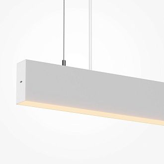 Подвесной светильник 3*158 см, *LED*36W, K, Maytoni BASIS P070PL-2.7-3-4K-W, Белый