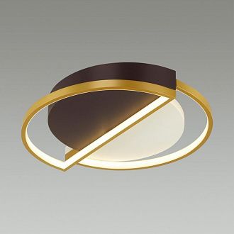 Светодиодный светильник 45 см, 64W, 3000-6000K, Lumion LN5239/64CL, черный-золото