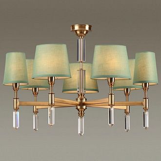 Подвесная/потолочная люстра диаметр 73 см Odeon Light London 4887/7 Бронза