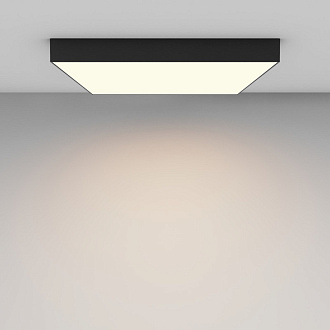Светильник 60 см,90W, 3000K, Maytoni C032CL-90W3K-SQ-B, черный