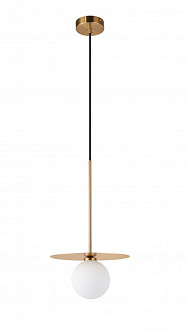 Подвесной светильник 25*25 см, G9 30 W, Moderli Scrumbel V6044-1P Золотой