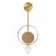 Бра 58 см, 7W, 4000K, Arte Lamp Polaris A2604AP-7GO, золото