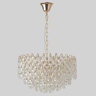 Подвесная люстра 50 см, Crystal Lux HEDONIST SP12, золото