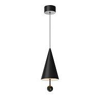 Подвесной светильник 15 см, 11W, 3000K, Maytoni Bell MOD534PL-L11B3K, черный