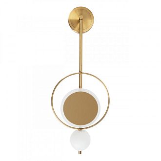 Бра 58 см, 7W, 4000K, Arte Lamp Polaris A2604AP-7GO, золото