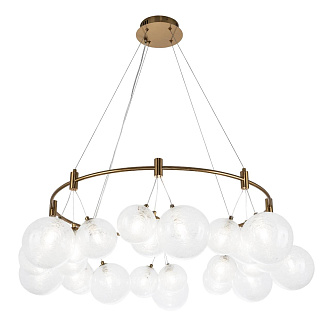 Подвесной светильник 100*180 см, 24*G9 MODESTYLE MS.6119.24 BS латунь