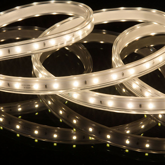 Светодиодная лента Лента светодиодная 220V 14,4W 120Led 2835 IP65 дневной белый, 50 м Elektrostandard