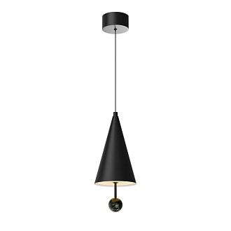 Подвесной светильник 15 см, 11W, 3000K, Maytoni Bell MOD534PL-L11B3K, черный