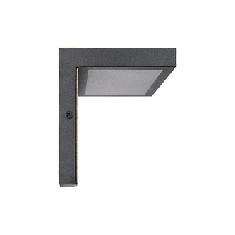 Уличный светильник *15 см, 1*LED*5W, 3000К Loft It 100001W Oak, Черный, золото