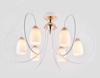Люстра 85*48 см, E27 W, К, белый, золото Ambrella Traditional Traditional TR3120