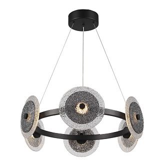 Подвесная люстра 60*150 см, 1*LED*34W, 4000K, ST-Luce Alumno SL6142.433.01, черный