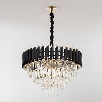 Подвесная люстра 55*55*112 см, Е14 9x40W, Черный, Золото MODELUX ML.7010.9 BK