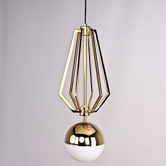 Подвесной светильник Magic Circus D20 20*20*48 см, 1*E27*60W, ImperiumLoft 133230-22, Золотистый