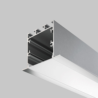 Алюминиевый профиль  Встраиваемый 2000*50*35 мм для светодиодной ленты Maytoni Led strip Серебро ALM-5035-S-2M