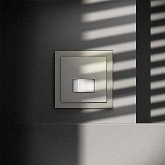 Датчик движения встраиваемый Voltum S70, шелк пластик Soft touch VLS070504