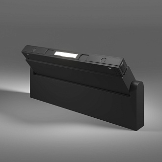 Трековый светильник LED 12W, 2700~6500 К, 10,1*22*2,3 см, черный, Elektrostandard Slim Magnetic 85082/01