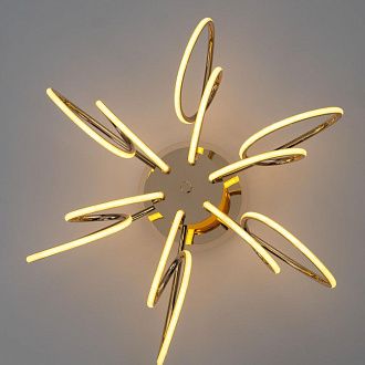 Светильник 62 см, 100W, 3000-5500K, Citilux SALMA SMART CL224A162 RGB LED, золото