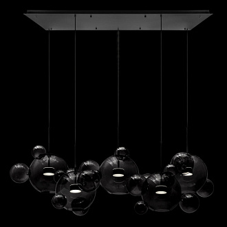 Светодиодный светильник 165 см, 50W, 3000/3500/4000K, Loft IT Bolle 2029-S5, черный