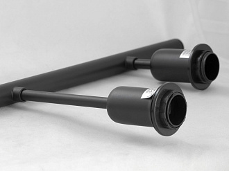 Подвесной светильник Lussole Cranbrook GRLSP-8254, 91*20 см, черный