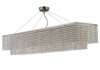 Светильник **25 см, 10*G9*40W, Arti Lampadari Milano Milano E 1.5.120X30.502 N, Никель