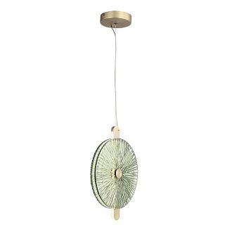 Подвесной светильник 28*3,3*37,2 см, 1*LED*11W, 4000K, ST-Luce Wasi SL6141.323.01, бронзовый