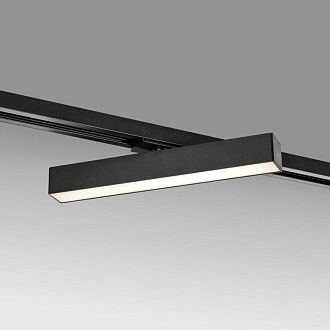 Светильник на шине 27*3,5*-3,5 см, *LED*20W, 4000K, Lightstar Lilla 202047, черный