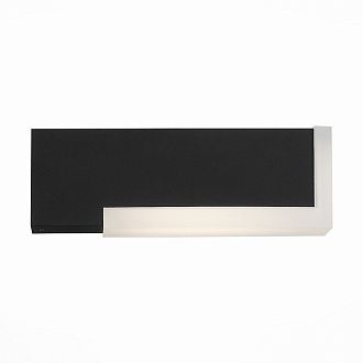 Уличный настенный светодиодный светильник ST Luce Posto SL096.401.02 черный