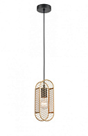 Подвесной светильник  10*149 см, 1*E27 черный, золото Vele Luce City VL6344P01