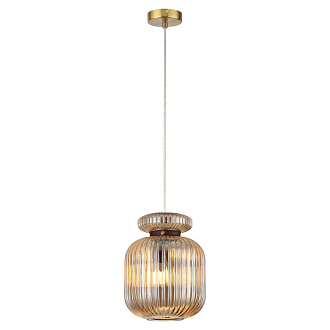 Подвес 22*22*148,5 см, 1 E27*60W, Odeon Light Jugi, античная бронза 5042/1A