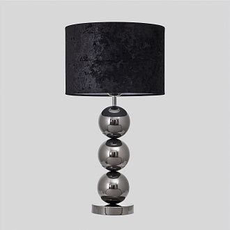 Настольный светильник 30*30* см, Е27 1x40ВтW, , Дымчатый, Хром MODELUX ML.701.01TL BK