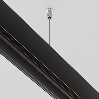 Подвес тросовый 2 шт Maytoni Technical Magnetic track system Exility TRA034SW-2B черныйIP 20