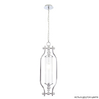 Светильник подвесной 15*41 см, 1*E14*60W Хром Crystal Lux TOMAS SP1 CHROME