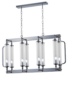 Люстра 102 см Crystal L ux TOMAS SP8 L1000 CHROME Хром