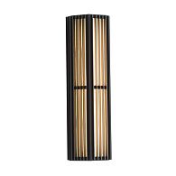 Уличный настенный светильник  46 см, 20W, 3000K, Favourite Trellis 4824-2W, черный