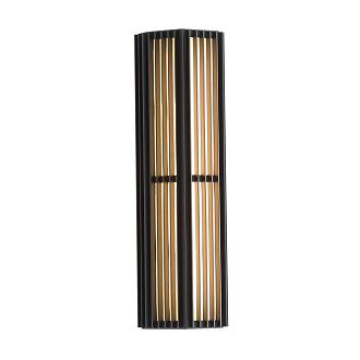 Уличный настенный светильник  46 см, 20W, 3000K, Favourite Trellis 4824-2W, черный