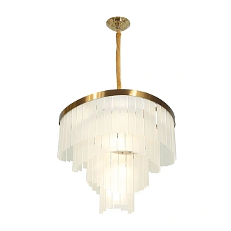 Подвесная люстра 60 см, Gerhort G21151/11BRS WT, бронза