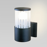 Уличный настенный светильник 1410 TECHNO чёрный Elektrostandard