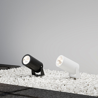 Ландшафтный светильник 23*13*19,2*26,7 см, LED*30W, 3000 К, Outdoor Bern O050FL-L30GF3K Maytoni Outdoor, Графит