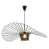 Подвесная люстра 100*60-220 см, 1*E27, 8W, Aployt Marlena APL.656.06.01, черный