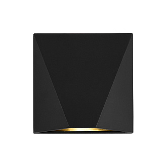 Уличный настенный светодиодный светильник Maytoni Beekman O577WL-L5B черный