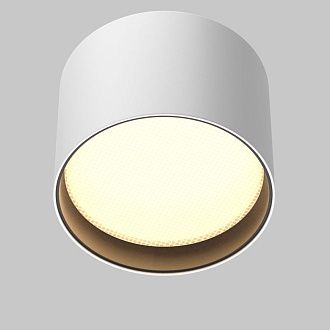 Потолочный светильник 9 см, 7W, 3000K, Maytoni Technical Glare C127CL-L7W3K-W, белый