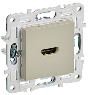 SKANDY Розетка HDMI SK-H01B беж. IEK, SK-H10-K10