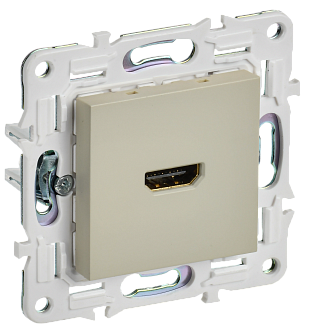 SKANDY Розетка HDMI SK-H01B беж. IEK, SK-H10-K10