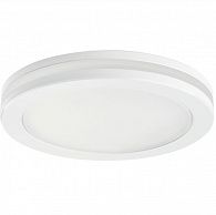 Встраиваемый светильник Light Star Maturo 070672, 15W LED, 3000K, белый, вр 6,2 см