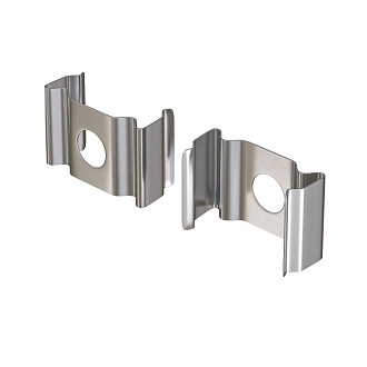 Комплект креплений (для профиля ALM004S-2M) 10 шт.  6*14*9 мм Maytoni Led strip Серый ALM004MT